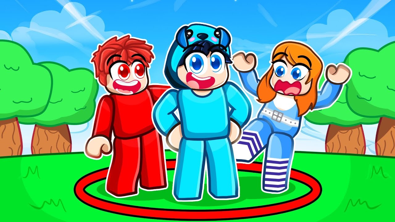 Last to Leave the Circle Wins $100,000 in Roblox With Crazy Fan Girl!
