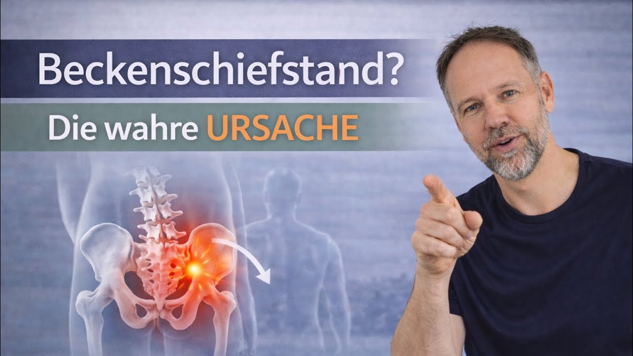 Beckenschiefstand: Die wahre Ursache, die Dir niemand sagt!