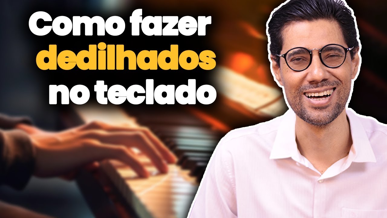 Como fazer dedilhado no teclado?