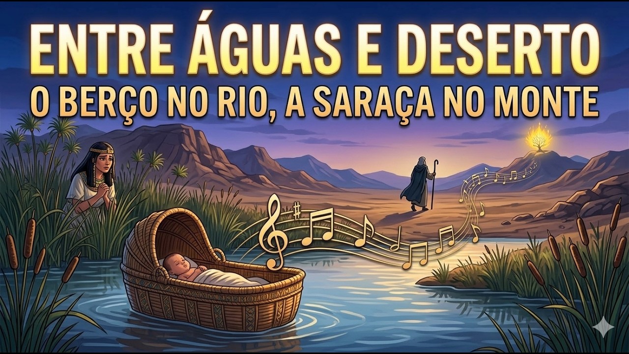 Entre Águas e Deserto – Êxodo 2 Cantado | O Chamado de Moisés | Eternal Word