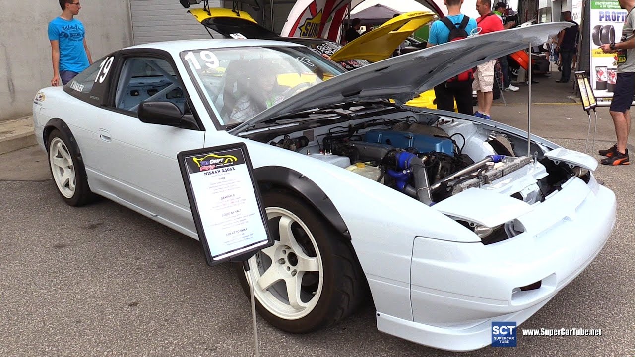 Nissan 240SX Race Car - Exterior Walkaround - Tuning Show 2016 Sofia