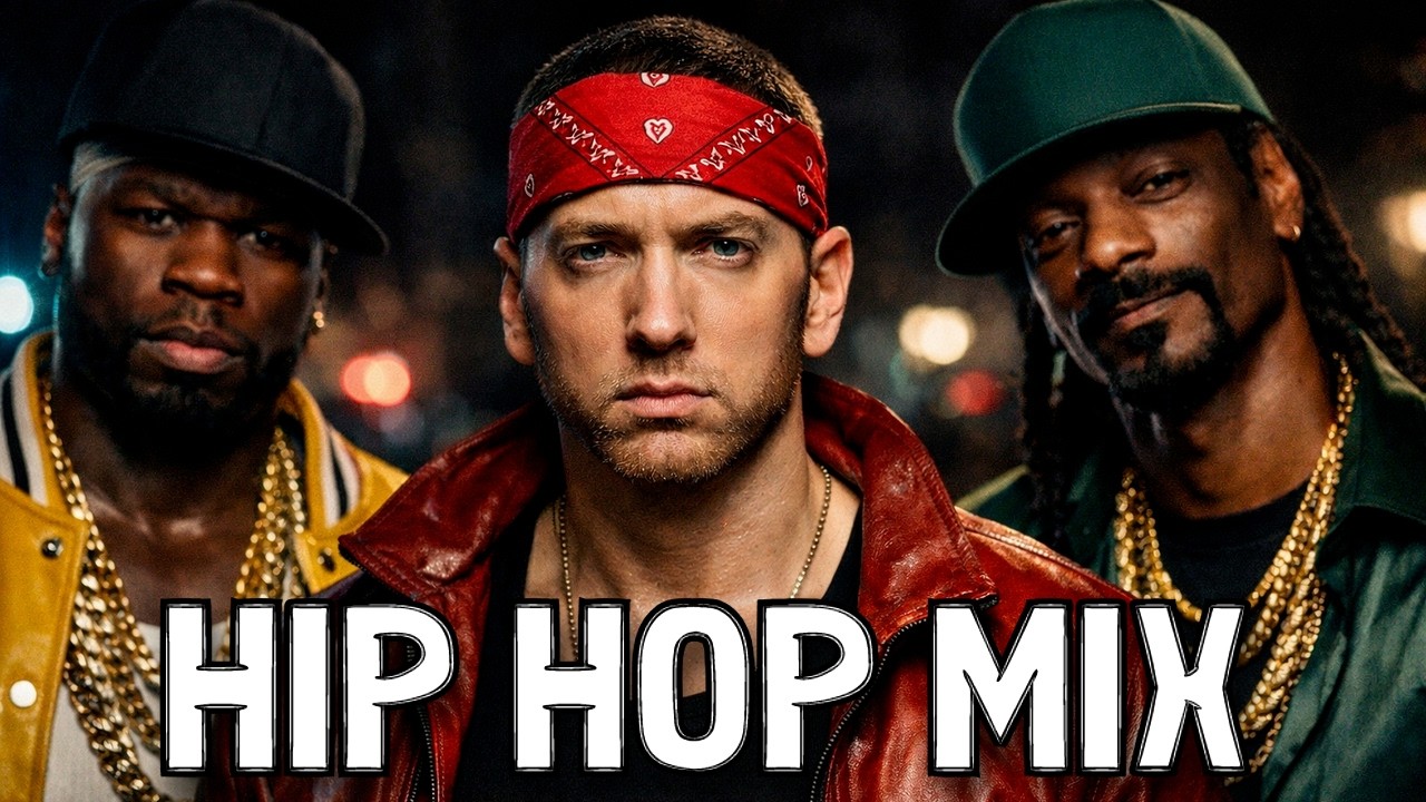 Eminem, 50 Cent, Snoop Dogg, 2Pac, Biggie, Dr. Dre, Ice Cube, Lil Wayne, Diddy, Jay-Z - HIP HOP MIX