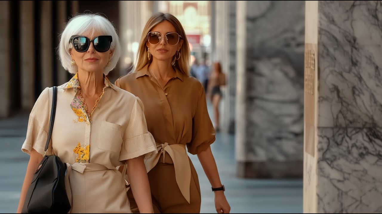 Milan Street Style Fashion 2025.Elegant Women’s Outfits