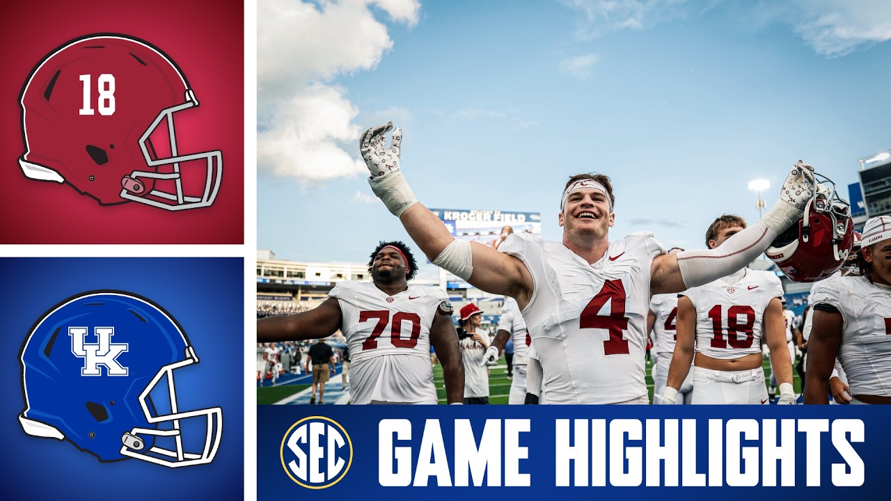 Alabama Crimson Tide vs. Kentucky Wildcats | Game Highlights | 2026 SEC Football