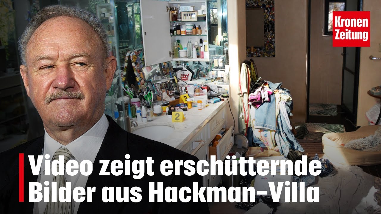 Video zeigt erschütternde Bilder aus Hackman-Villa | krone.tv NEWS
