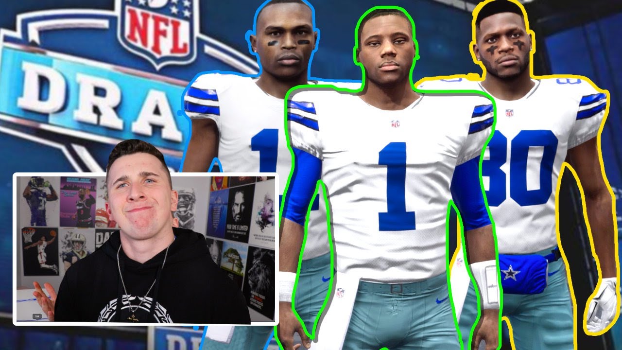 I cut Dak & Rebuilt the entire cowboys team, my Draft picks are unstoppable!