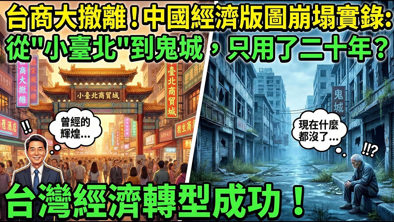 三把刀逼走台商！中國付出千億代價，臺灣卻實現經濟起飛？