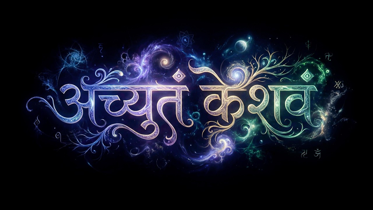 Achyutam Keshavam (Unplugged) | Blissful Vocals, Soulful Flute & Acoustic Guitar