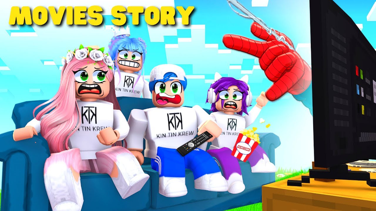 We had the WORST DAY at the Movie Theater!! Roblox Movies Story