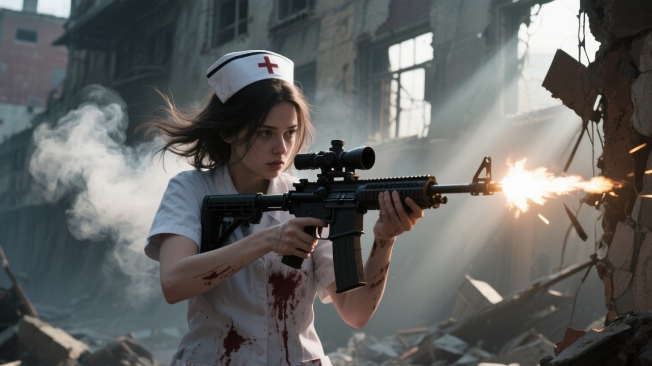This Is the End!’ They Cried — Until the Young Nurse Revealed Herself as the Phantom Sniper