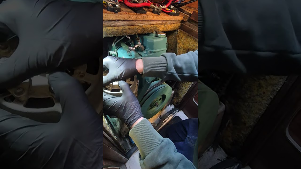 Volvo penta md6a injector and alternator/generator back on small start
