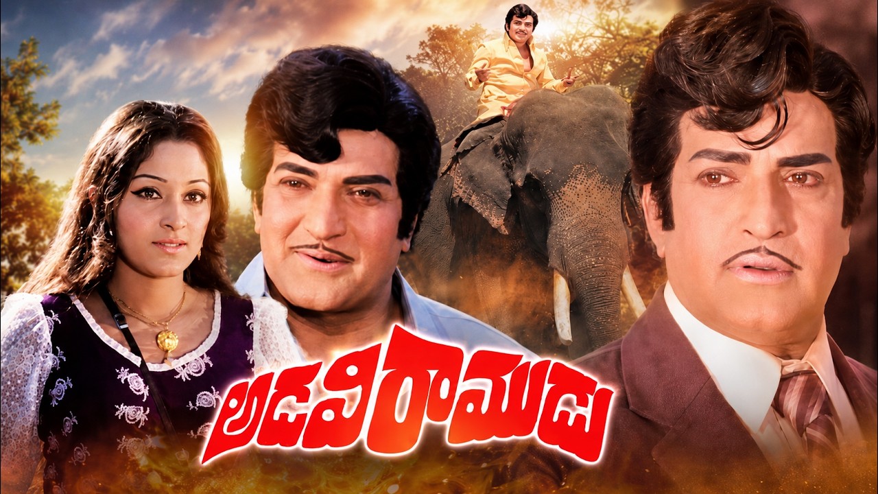 అడవి రాముడు Full Movie | Senior NTR, Jayaprada, Jayasudha | 1977 Telugu Blockbuster