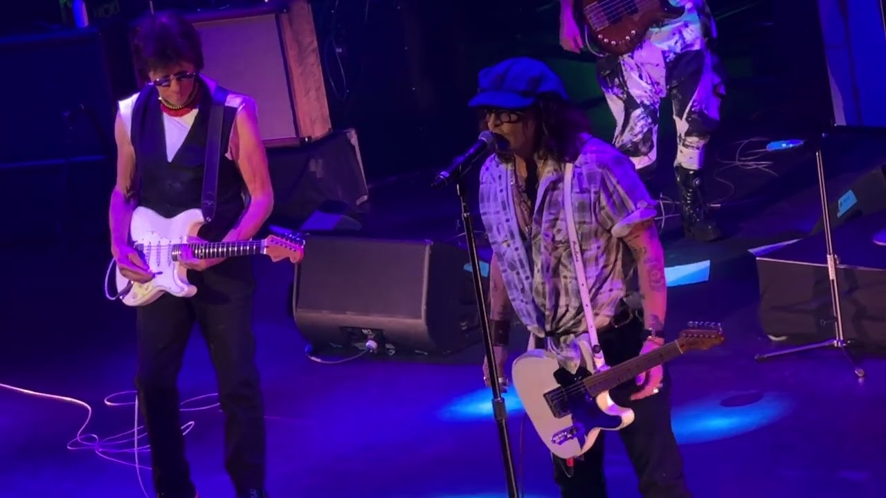 Jeff Beck + Johnny Depp - Venus in Furs - 10/7/22 - The Capitol Theatre - Port  Chester, NY