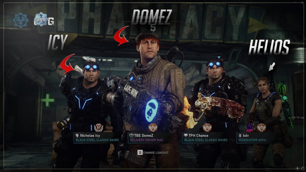 Gears 5 — Я помог двум профессионалам одержать победу... (Рейтинговый контроль, требующий пота)