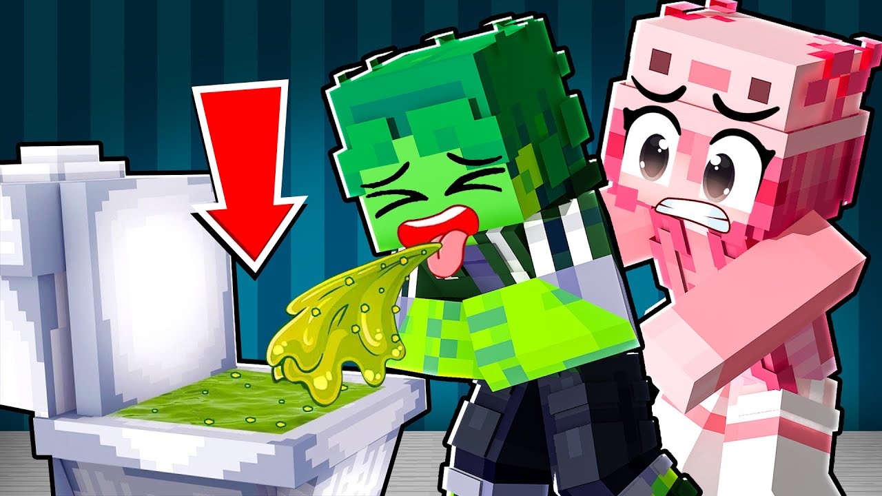 OrKsui Can't Stop Vomiting... in Minecraft!