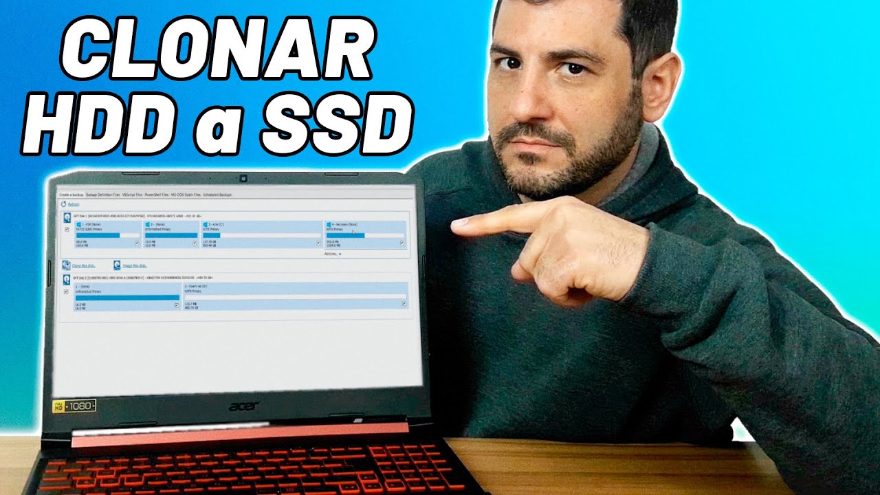 Cómo CLONAR DISCO DURO a SSD sin Reinstalar Windows