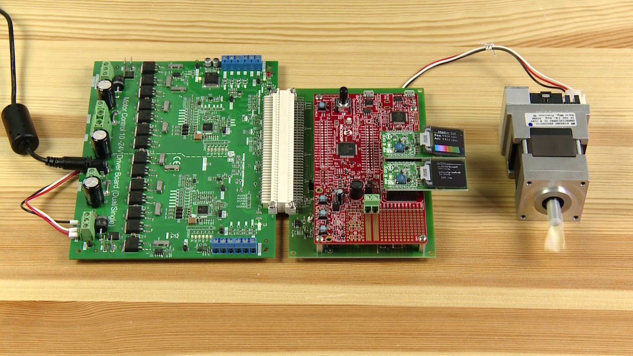 dsPIC33CH Dual Core Demonstration