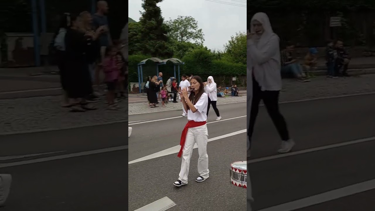 Geislingen Kinderfest Öğrenci Korteji