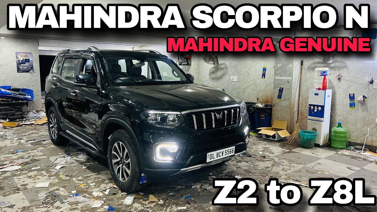 MAHINDRA SCORPIO N Z2 MODIFIED✅ BASE TO TOP Z8L 🔥