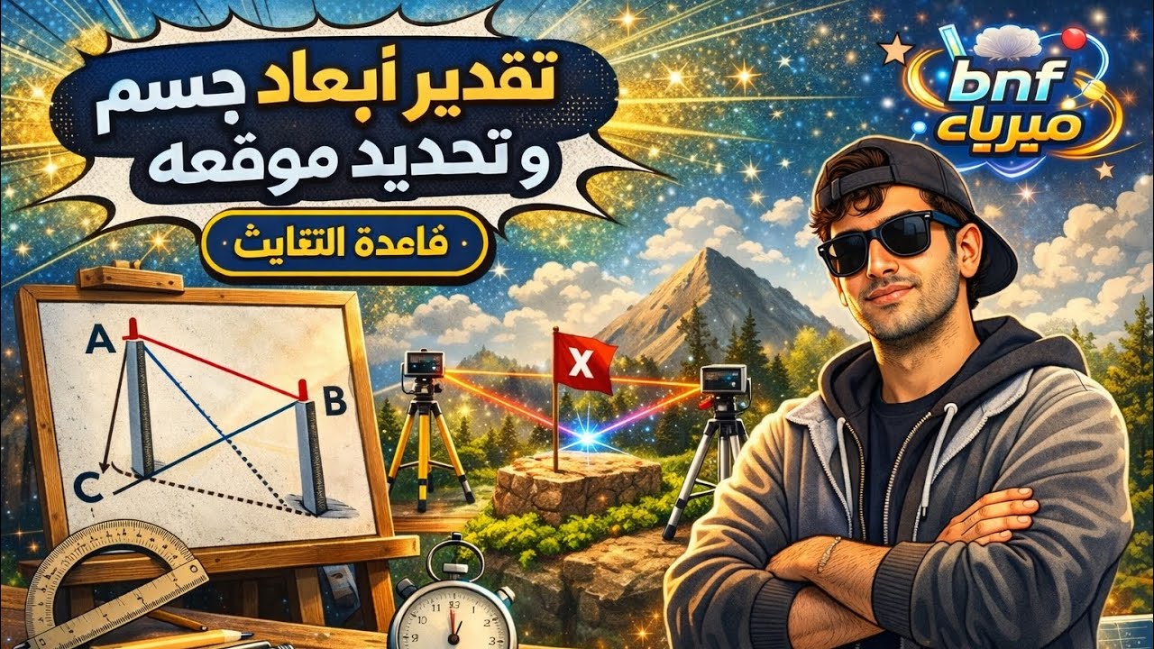تقدير أبعاد جسم و تحديد موقعه (رابعة متوسط)