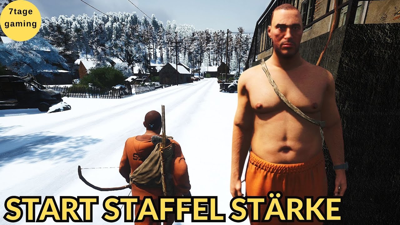 SCUM Gameplay Deutsch | 1 | Start mit der Staffel Stärke