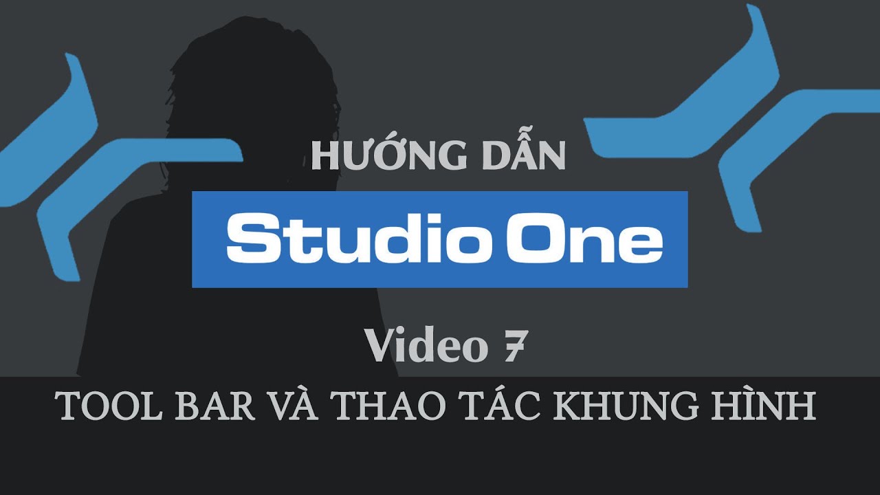 HD Studio One - 07 - Thao tác cơ bản và Tool Bar menu trên Studio One - Fender Studio
