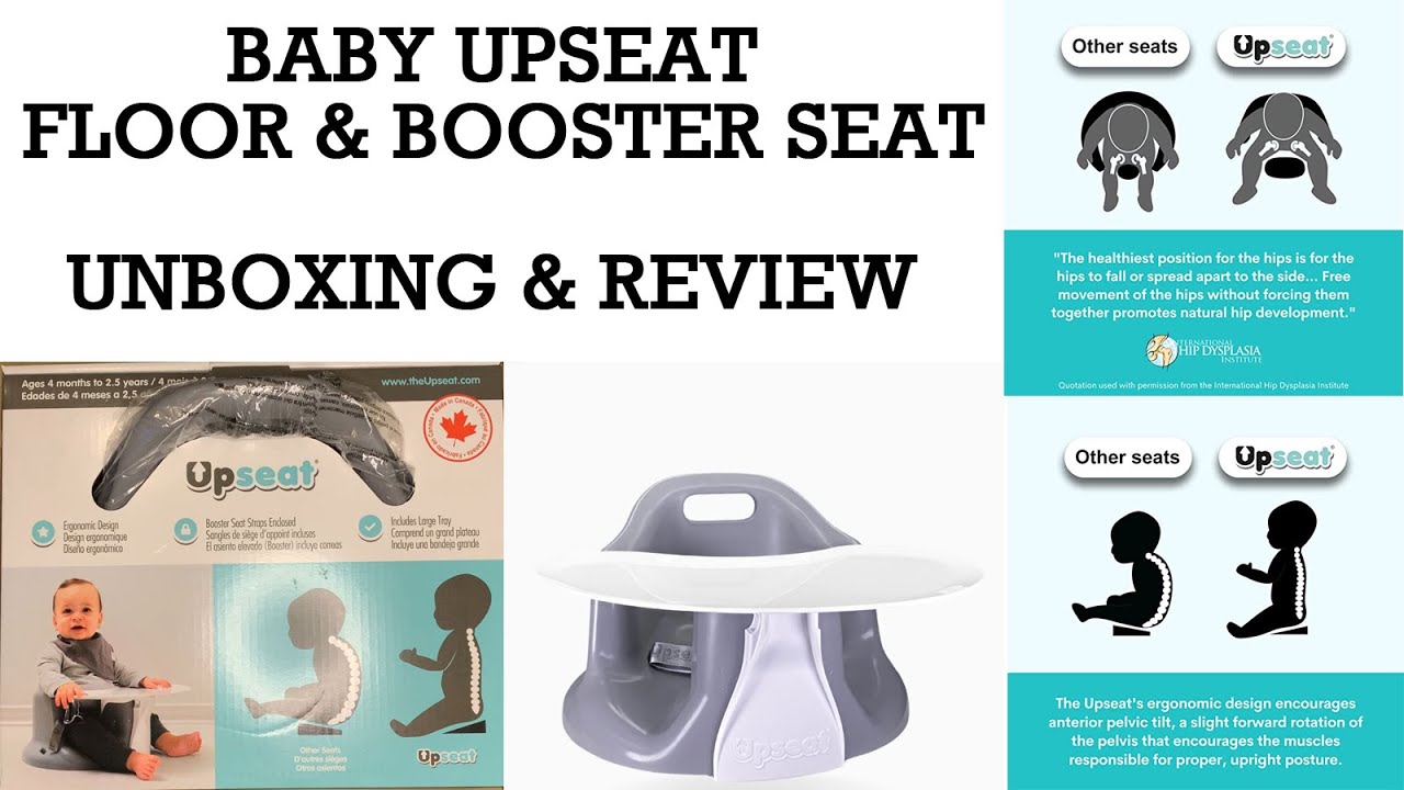 The Upseat 3 in 1 Ergonomic Baby Floor Seat and Booster Seat Unboxing and Review - Best Baby Seat