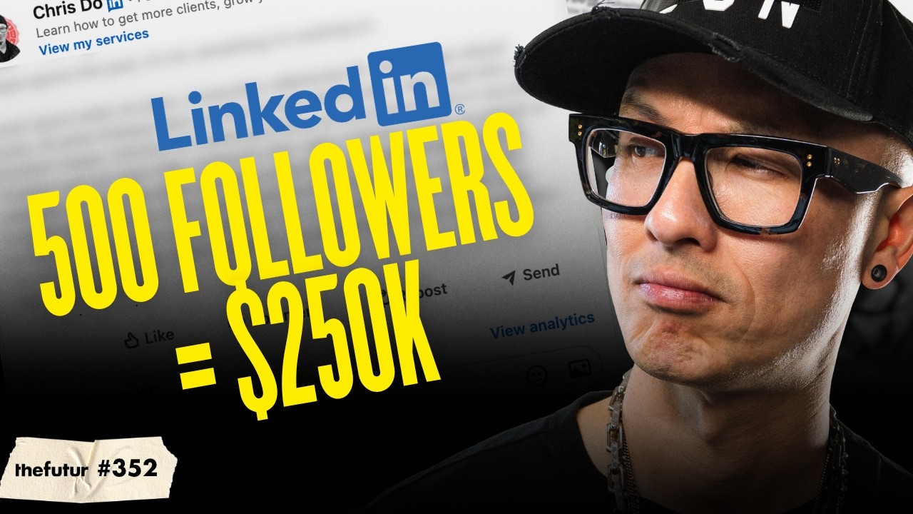The LinkedIn Strategy You&rsquo;re Missing w/ @matthewlakajev | The Futur Ep. 353