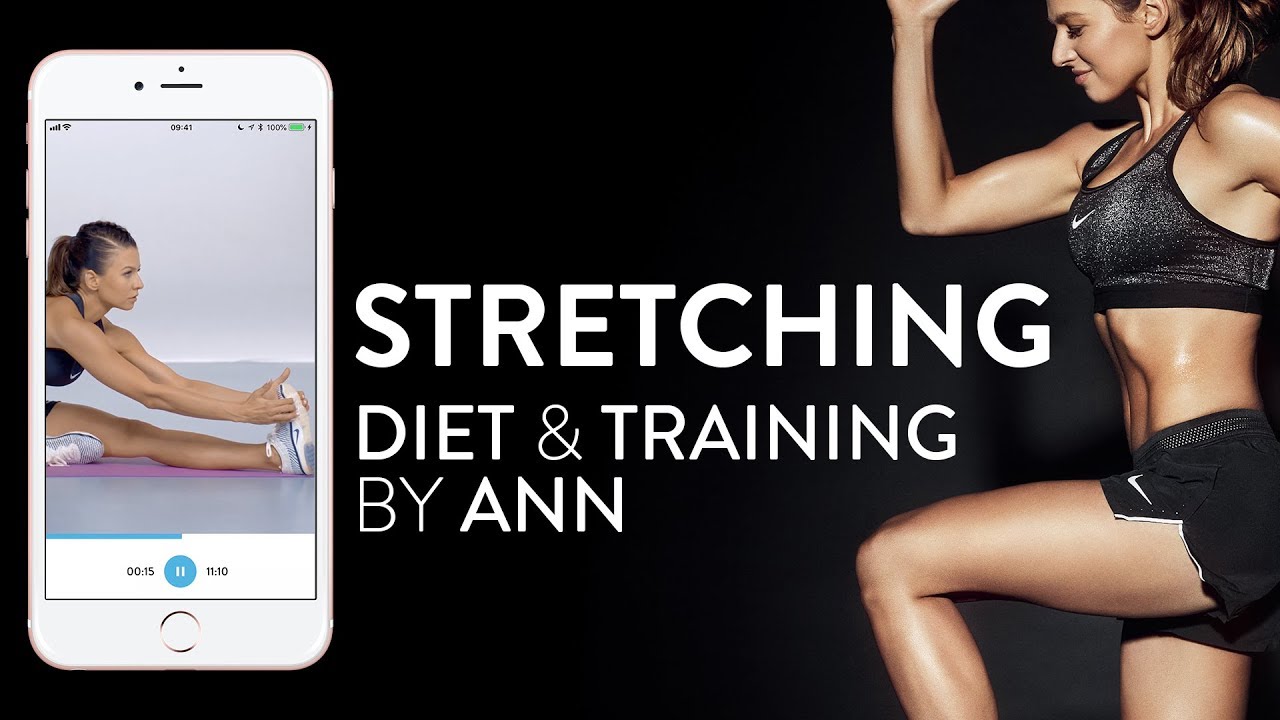 15 min STRETCHING dla każdego! Anna LEWANDOWSKA - Przykładowy trening rozciąganie z apki