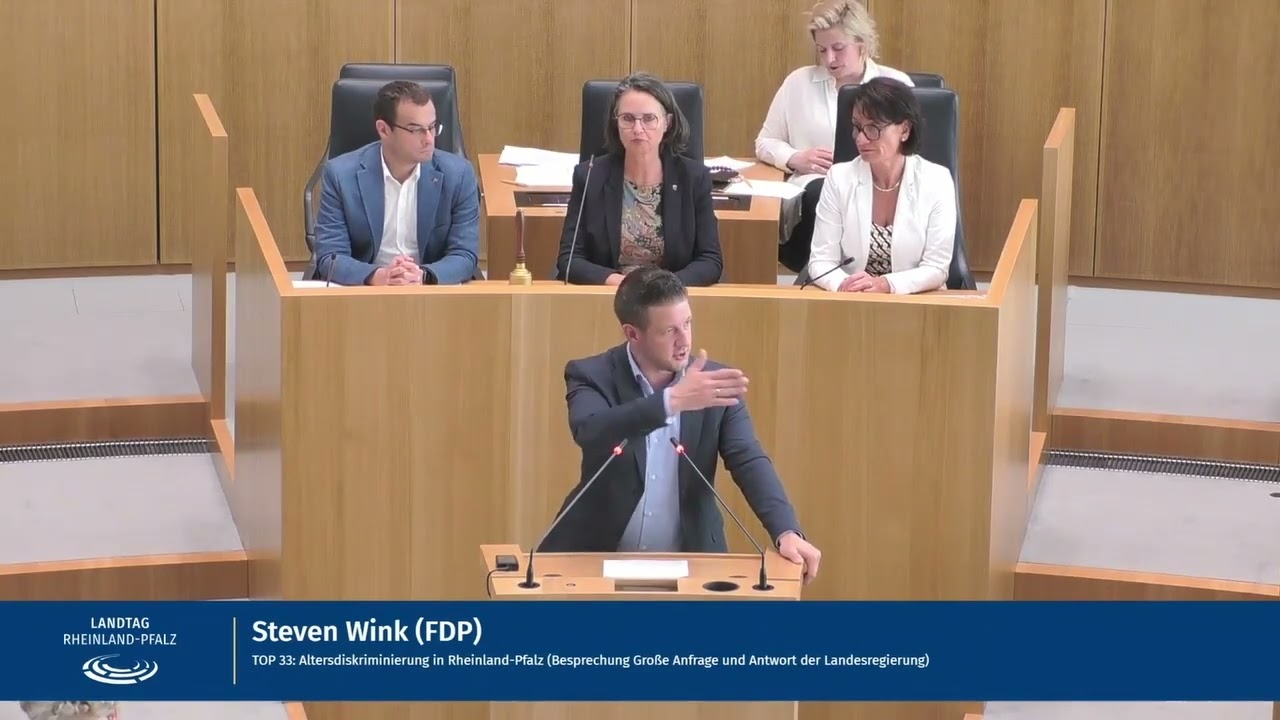 STEVEN WINK: Altersdiskriminierung in Rheinland-Pfalz