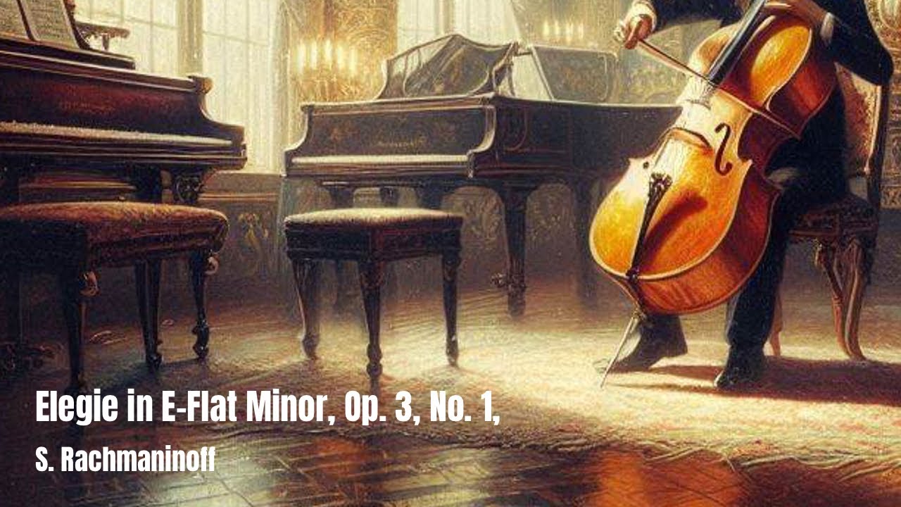 Elegie in E-Flat Minor, Op. 3, No. 1, RACHMANINOFF (cello and piano)