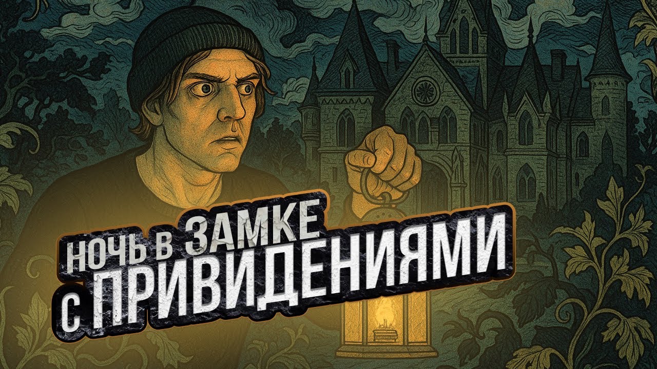 Провели НОЧЬ в ЗАМКЕ С ПРИВИДЕНИЯМИ! GHOSTBOX Замок Гарсене