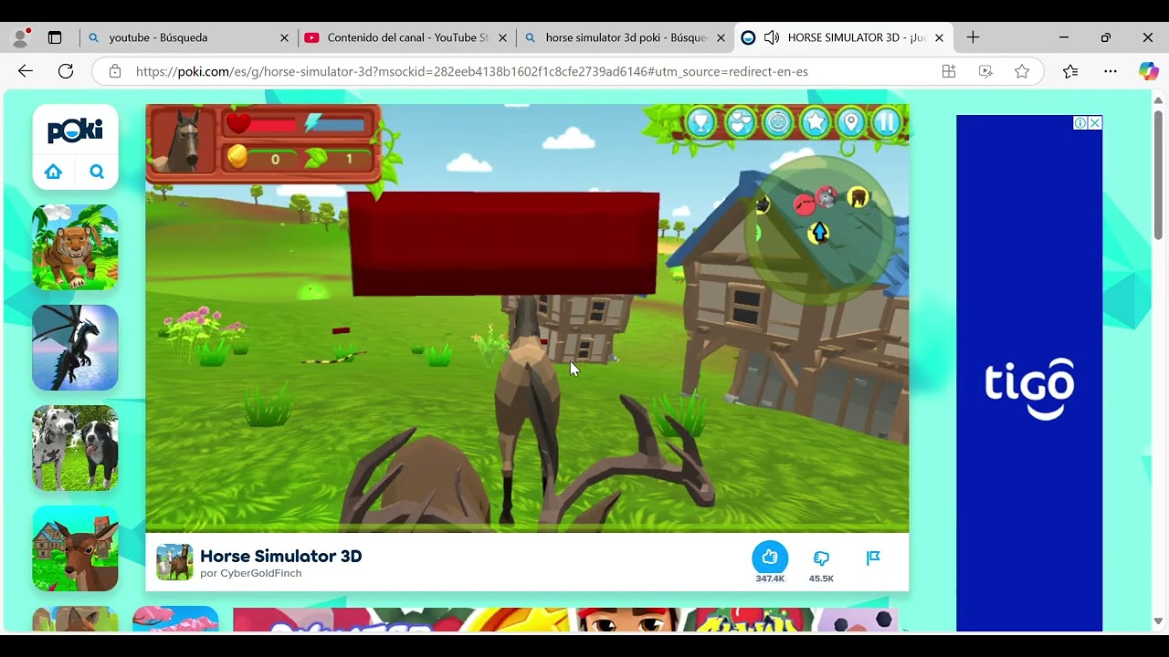 Gameplay de Horse Simulator 3D Parte 1