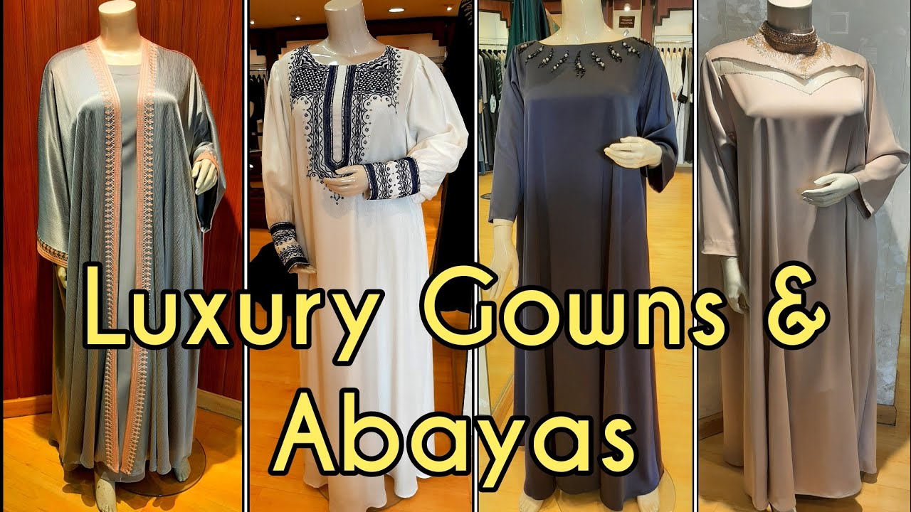 Most Luxury Gowns/Abayas/Al Motahajiba Markhiya Doha