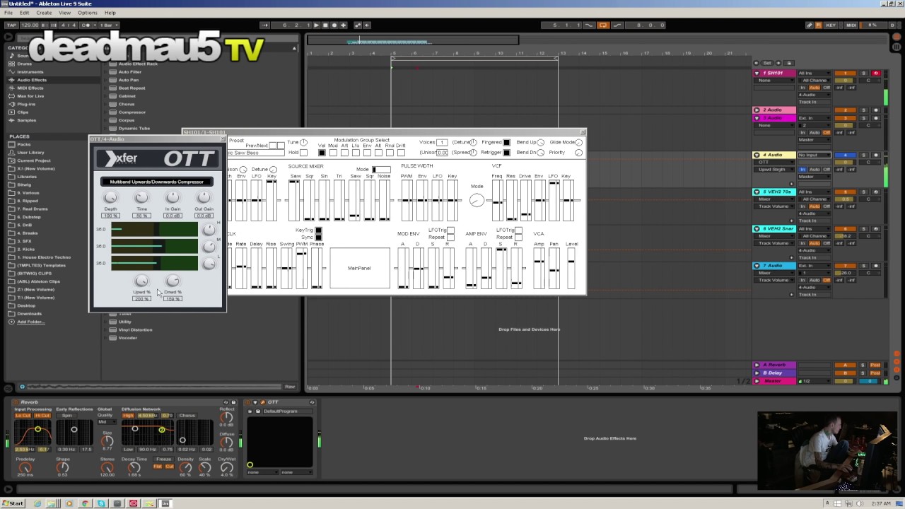 Deadmau5 sound design with SH101 : Strobe2