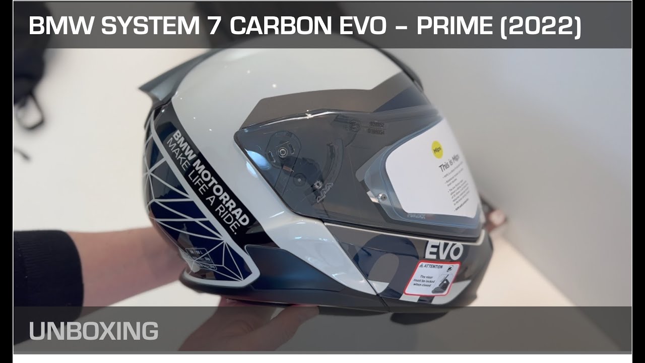 BMW Motorrad - System 7 Carbon Evo Prime - Unboxing