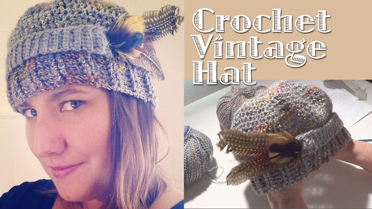 Crochet Vintage Cap - Free Pattern