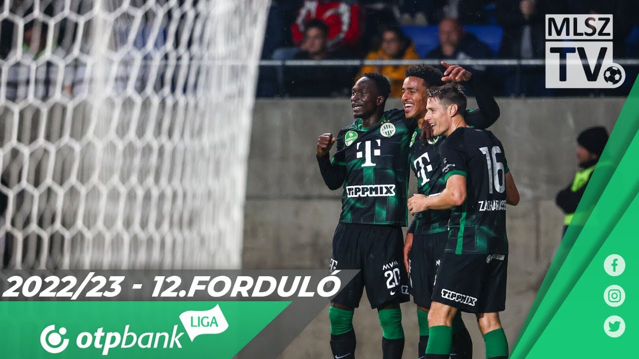 Puskás Akadémia FC – Ferencvárosi TC | 2-4 | (2-3) | OTP Bank Liga | 12. forduló | MLSZTV