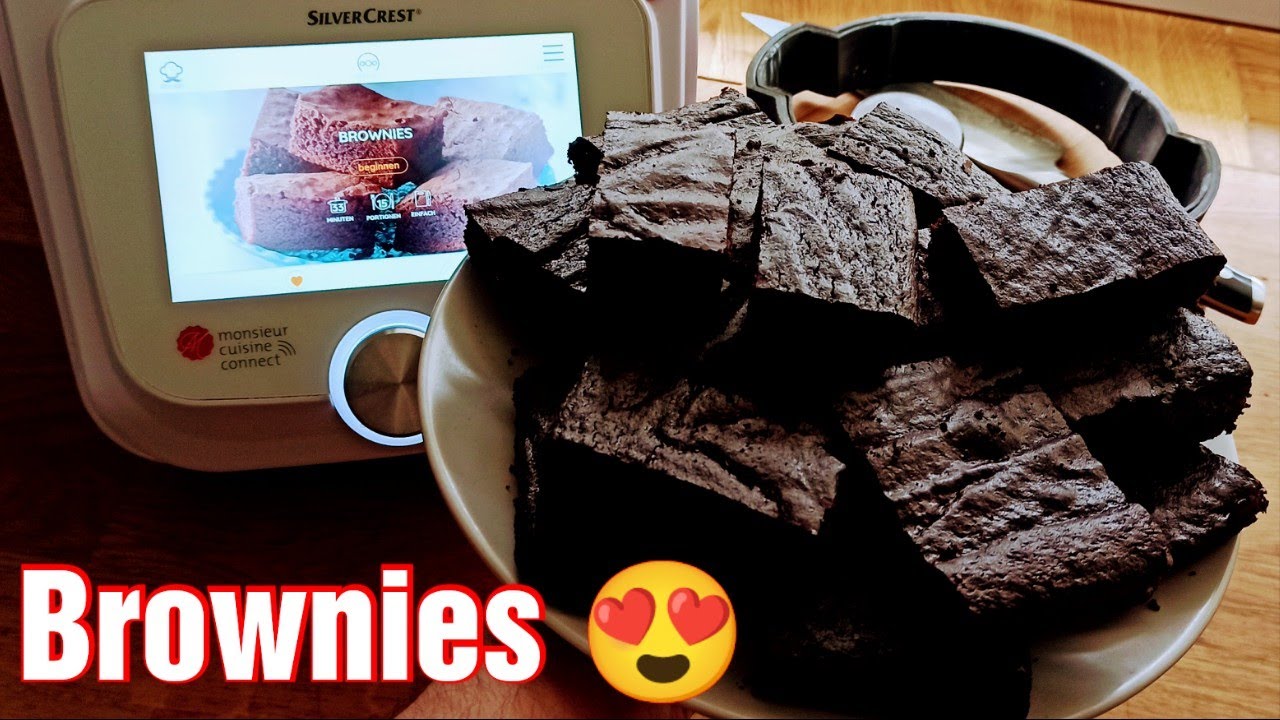 Brownies mit dem Monsieur Cuisine Connect | Süße Leckereien, schnell und einfach zubereitet.