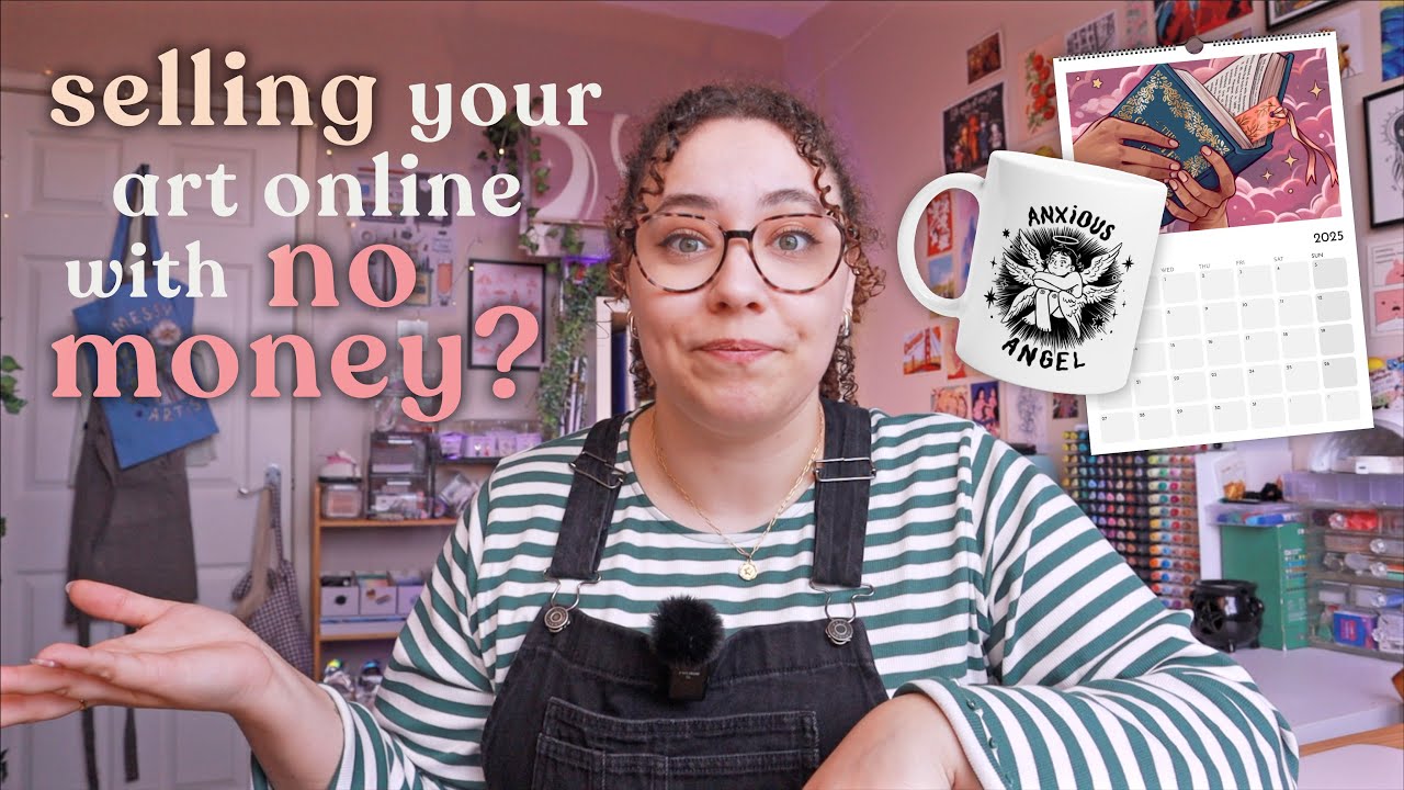 Easy Way To Start Selling Your Art Online (For Free!)