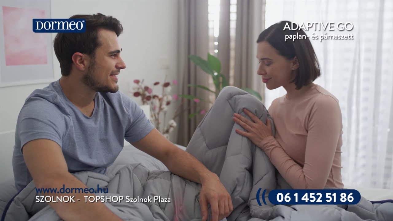 Dormeo AdaptiveGO paplan- &eacute;s p&aacute;rnaszett