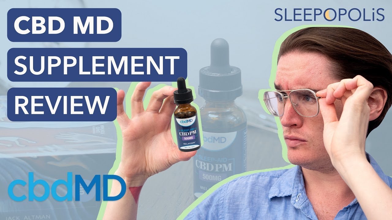 cbdMD Sleep Aid Review - My Experience with the PM Tincture
