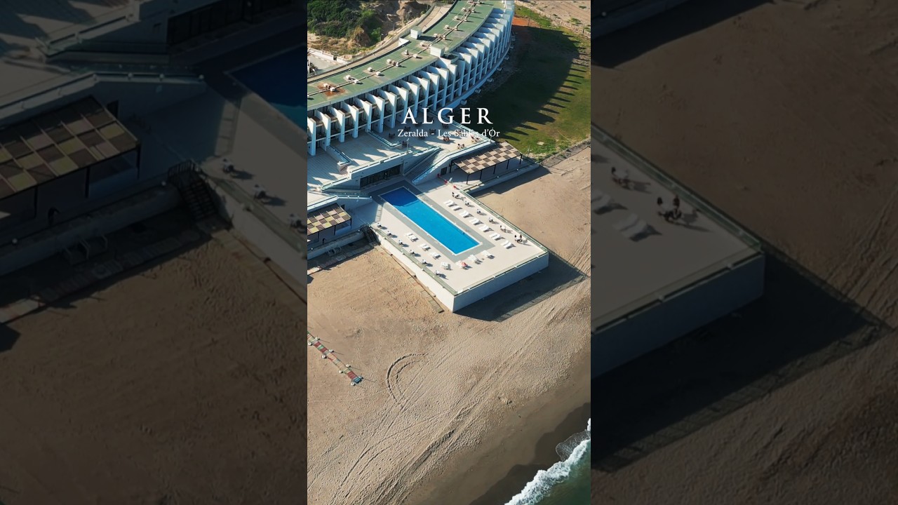 H&ocirc;tel Les Sables d&rsquo;Or 🚩 Zeralda - Alger 🇩🇿 #algerie #beach #hotel