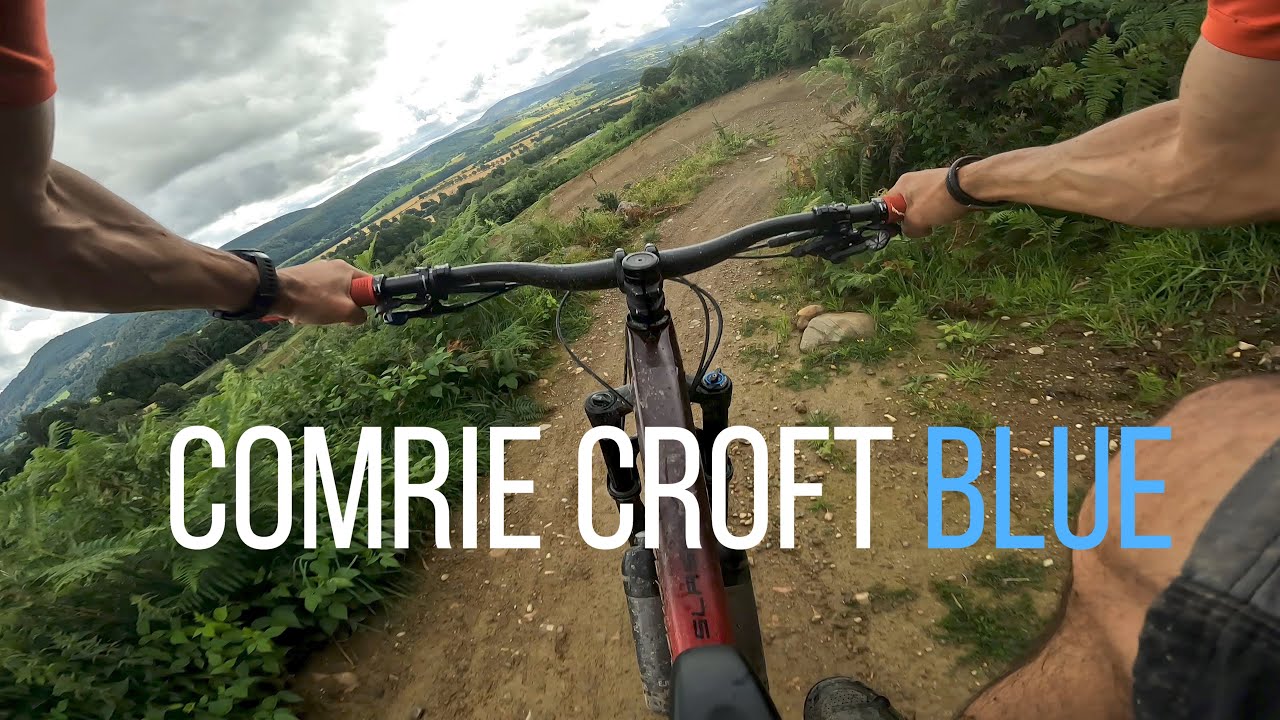 Quick visit to the Comrie Croft Blue Trail - MTB - 08/2023