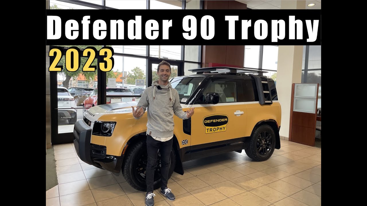 2023 Land Rover Defender 90 Trophy // features, specs.