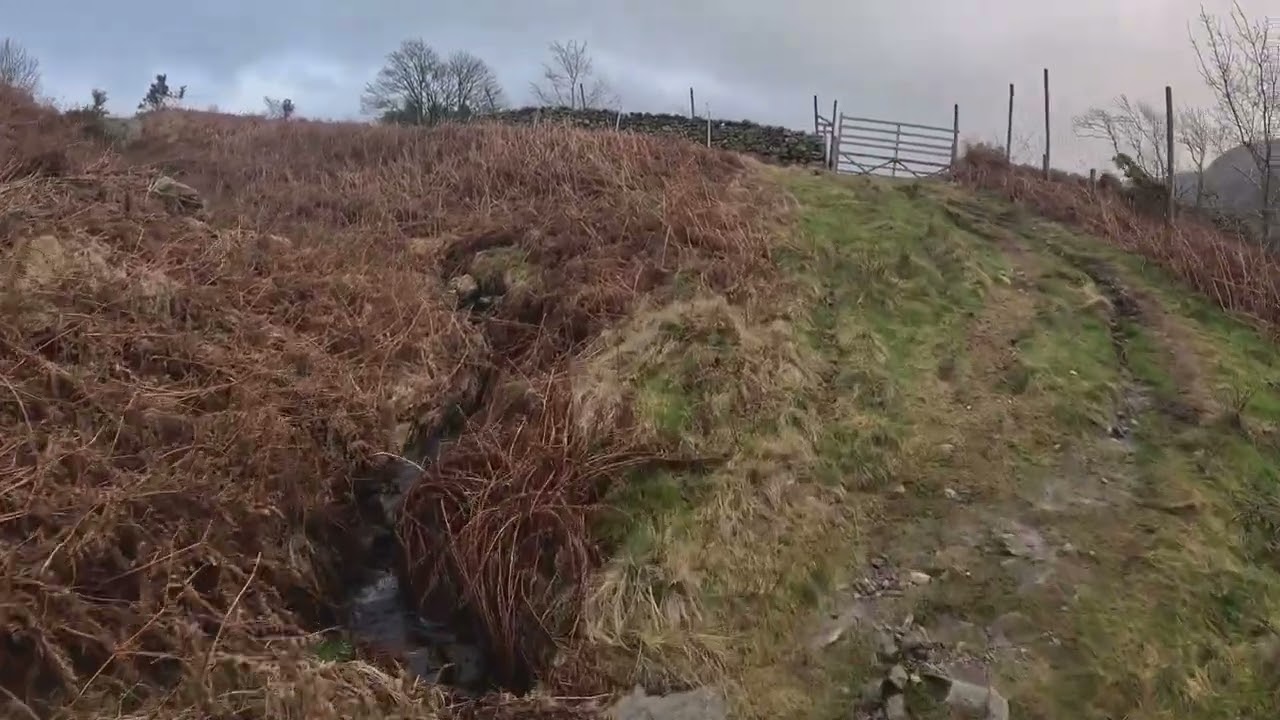 Haweswater on the Coast to Coast path , Winter walks