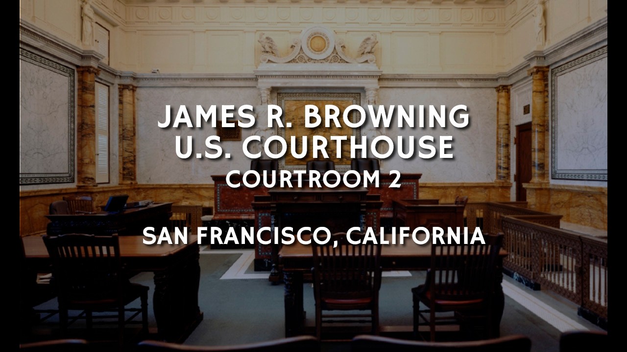 San Francisco Courtroom 2 10:00 AM Monday 2/23
