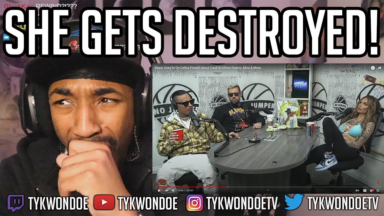Pimp SHARP HUMBLED & SHUTDOWN OnlyF*ns Model Celina Powell On No Jumper Podcast...