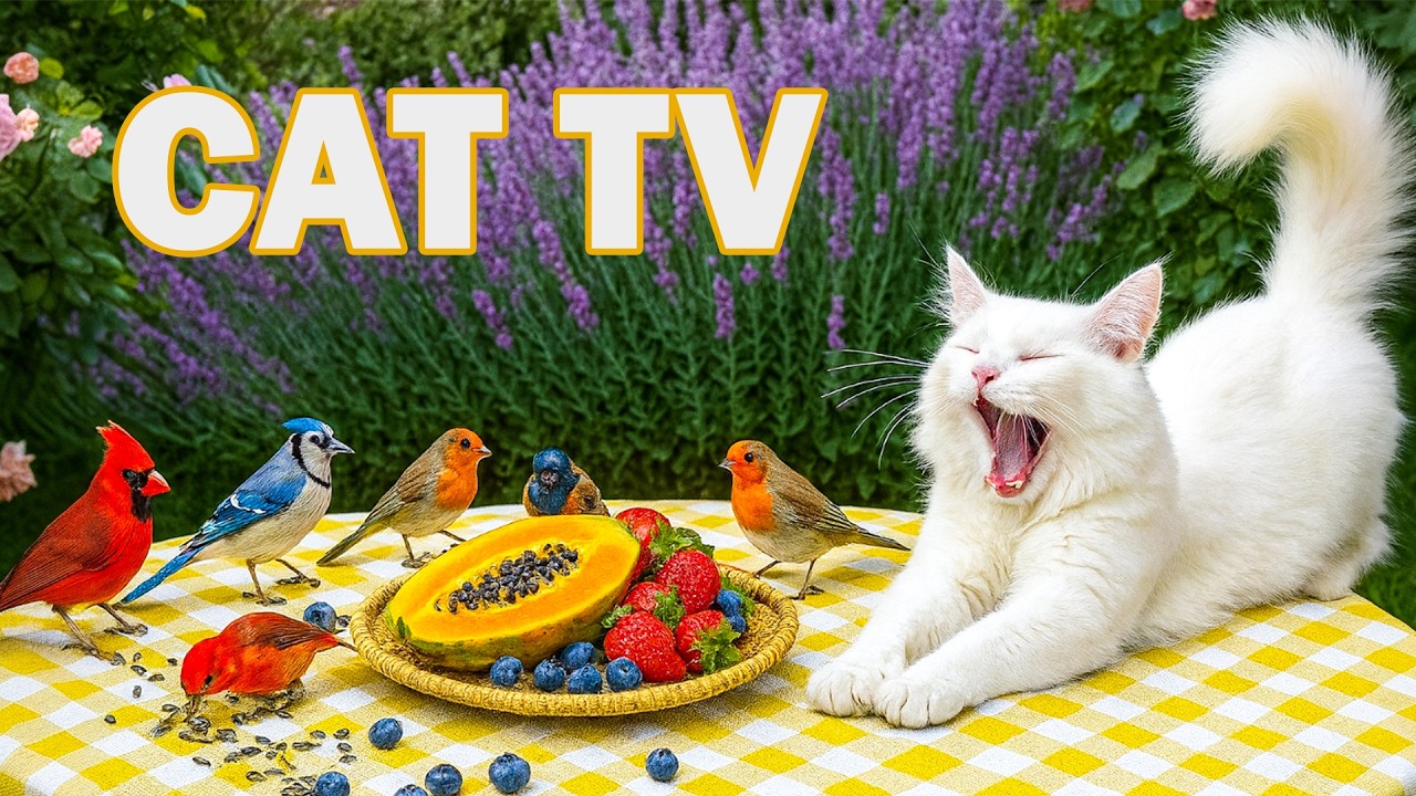😺🐶🔥 Ultimate Birds TV 🐦😺🐶 | 1.5 Hours of Relaxing Nature for Cats & Dogs | 4K HDR