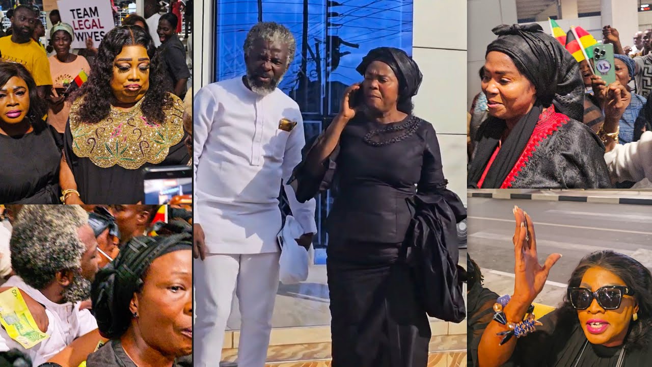Breaking Daddy Lumba Sister Akosua Brempongmaa Finally Arrived in Ghana Ahead of celebration of life
